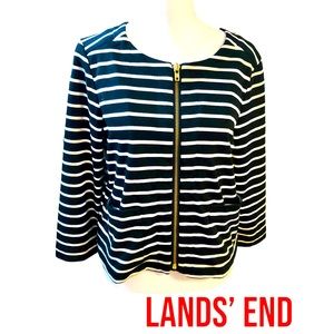 Sz 10P Lands’ End Jacket